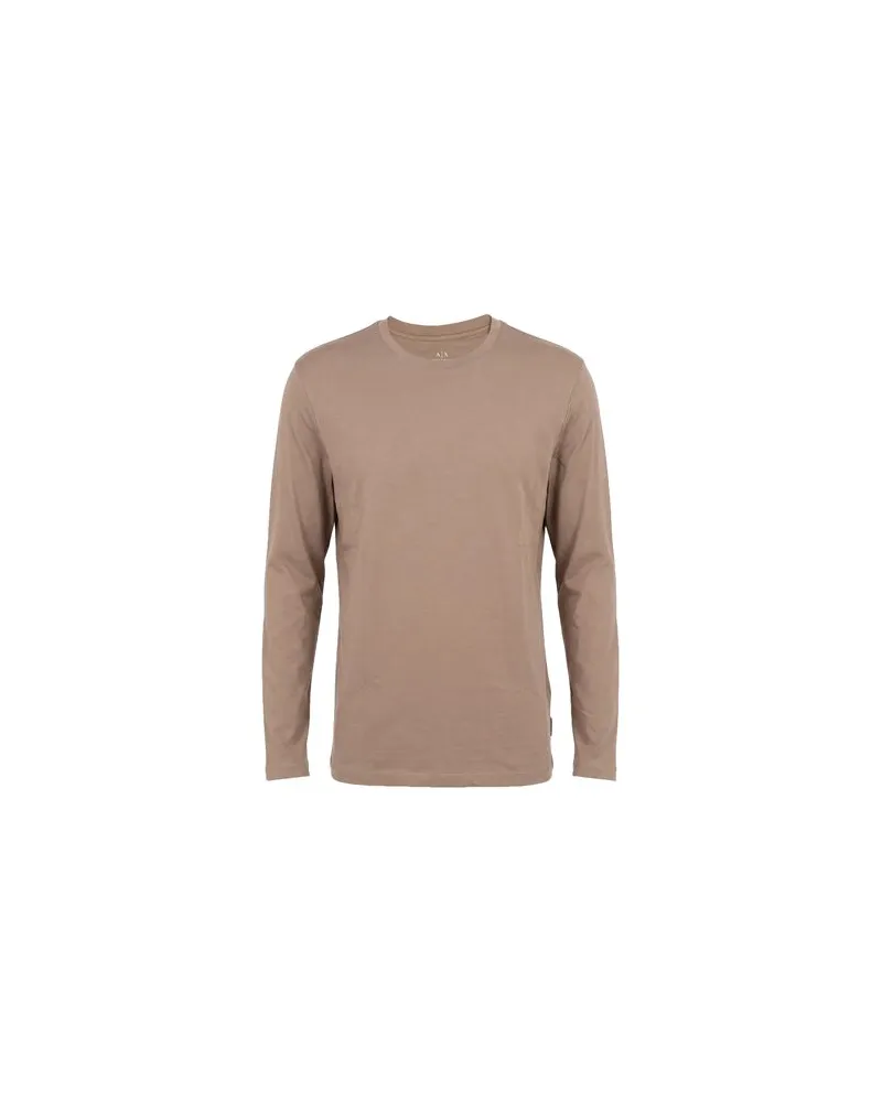 Armani Exchange TOPS - T-shirtsauf YOOX.COM Khaki