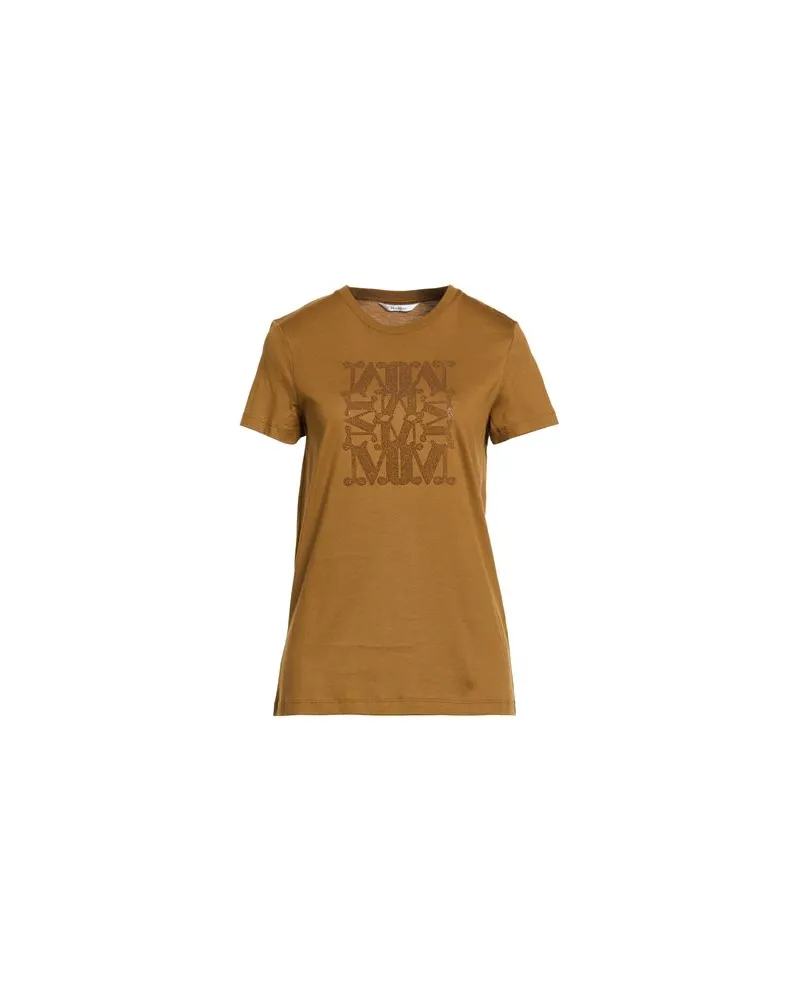 Max Mara TOPS - T-shirtsauf YOOX.COM Khaki
