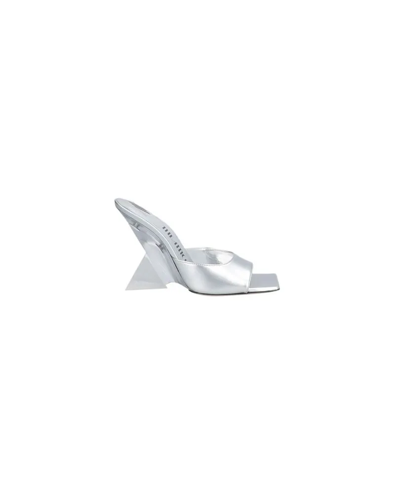 ATTICO SCHUHE - Sandalenauf YOOX.COM Silber