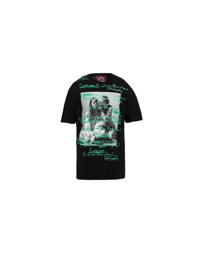 Philosophy Di Lorenzo Serafini TOPS - T-shirtsauf YOOX.COM Schwarz