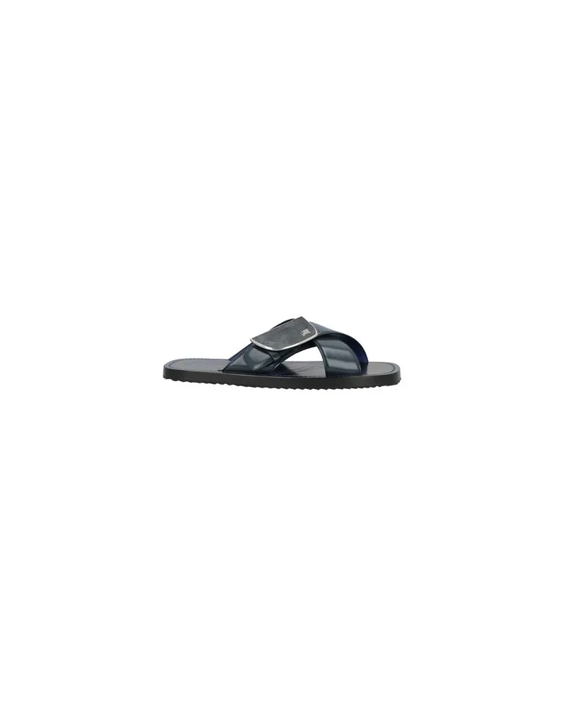 Burberry SCHUHE - Sandalenauf YOOX.COM Marineblau