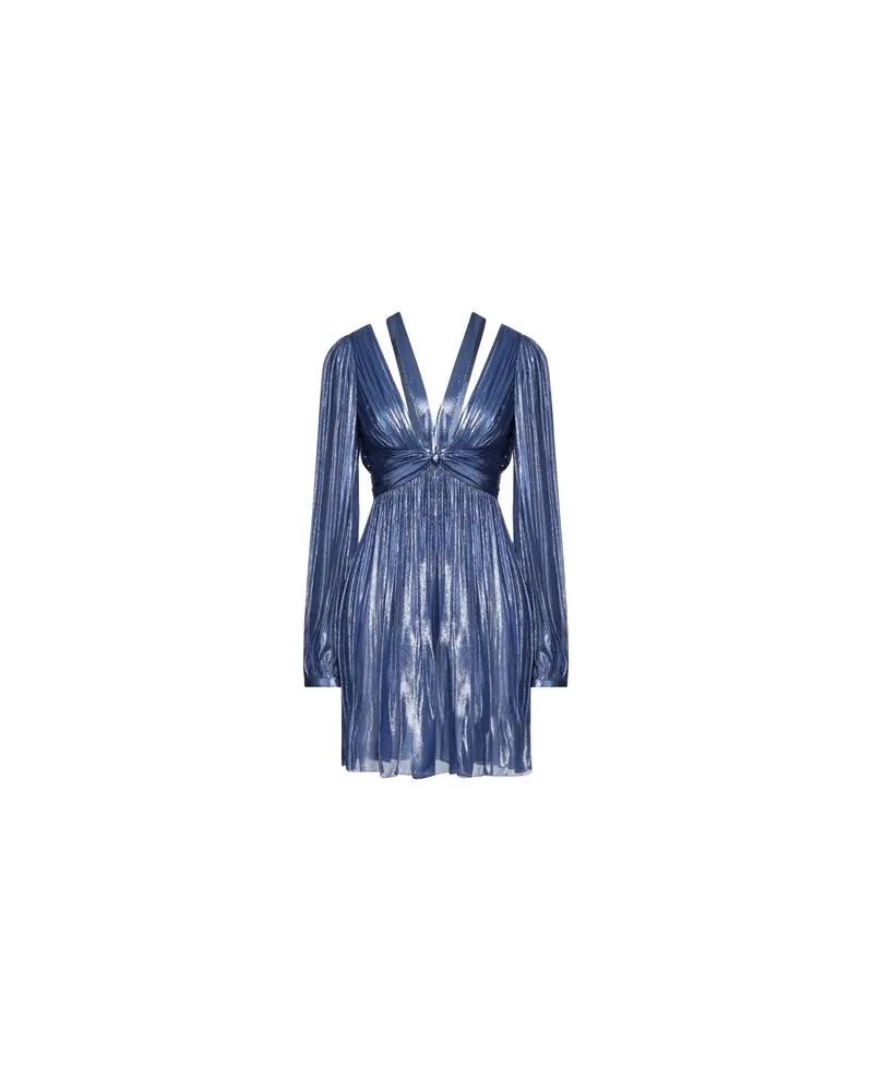 Alberta Ferretti KLEIDER - Mini-Kleiderauf YOOX.COM Taubenblau