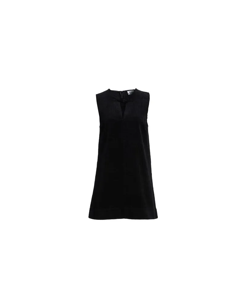 Ganni KLEIDER - Mini-Kleiderauf YOOX.COM Schwarz