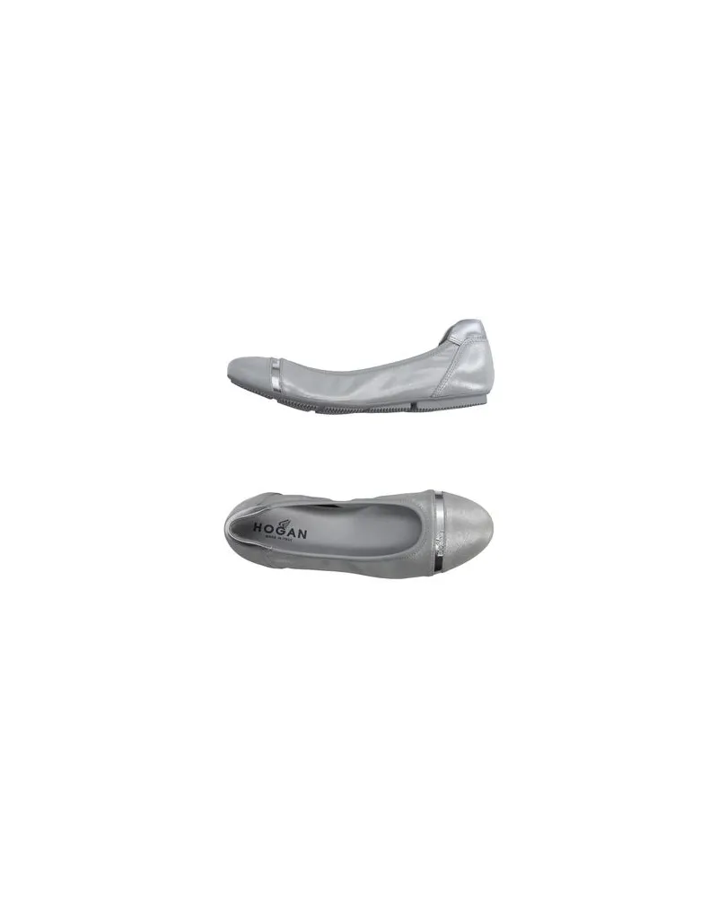 Hogan SCHUHE - Ballerinasauf YOOX.COM Silber
