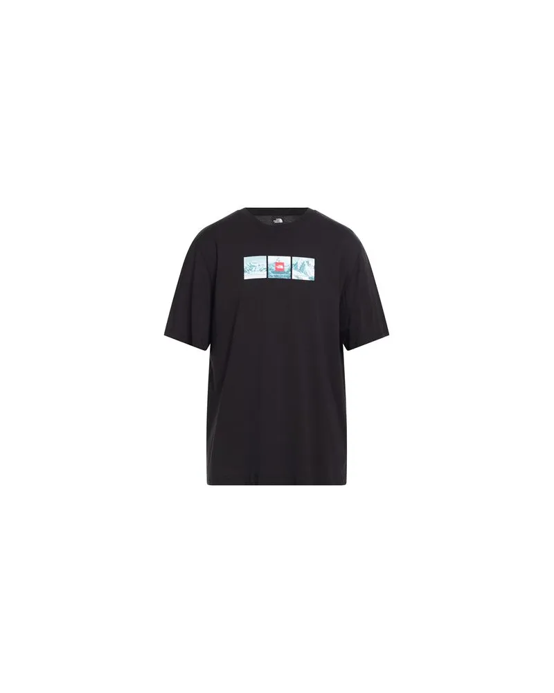 The North Face M S TEE EXPEDITION SYSTEM GRAPHIC - TOPS - T-shirtsauf YOOX.COM Schwarz