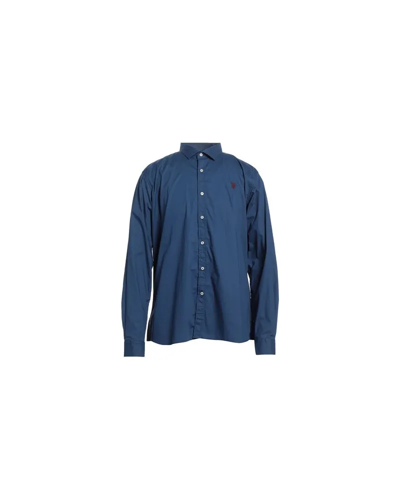 U.S. Polo Assn.  U POLO ASSN. - TOPS - Hemdenauf YOOX.COM Blau