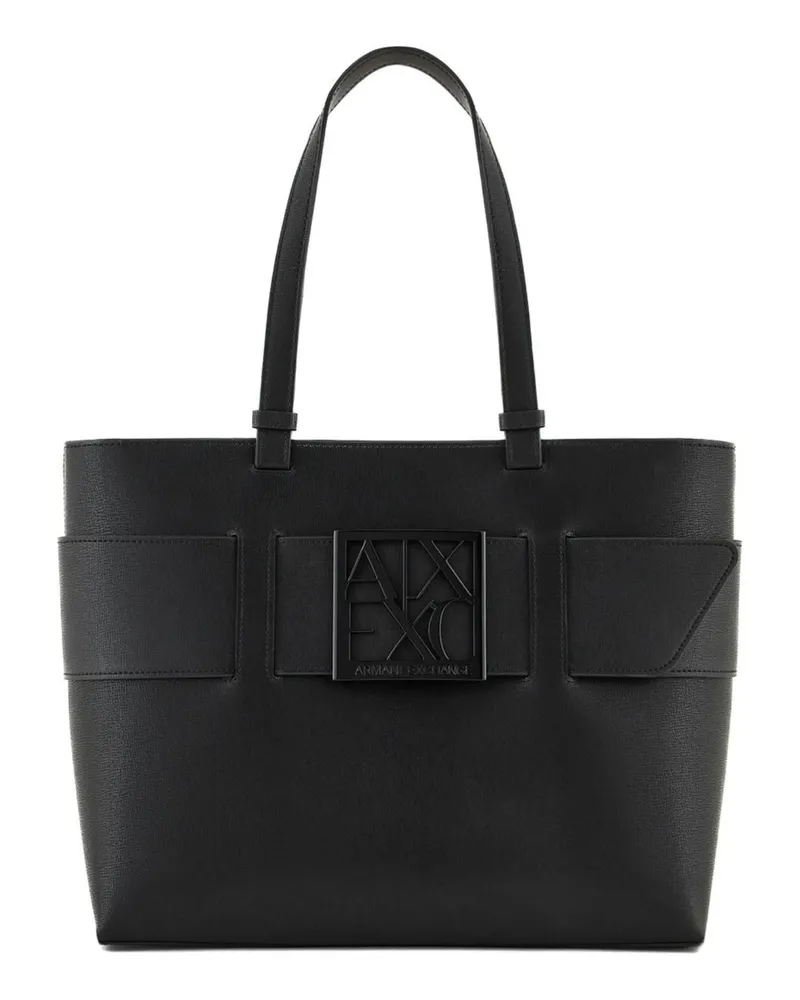 Armani Exchange Schultertasche Schwarz