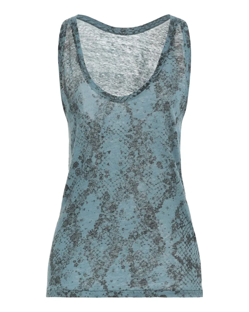 Zadig & Voltaire Tank Top Taubenblau