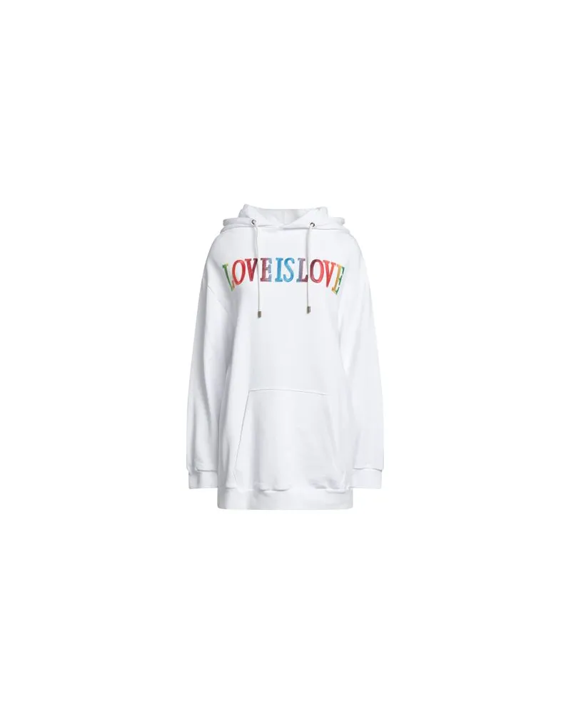 Alberta Ferretti TOPS - Sweatshirtsauf YOOX.COM Weiß
