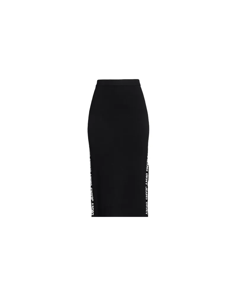 DKNY HOSEN & RÖCKE - Midi-Röckeauf YOOX.COM Schwarz
