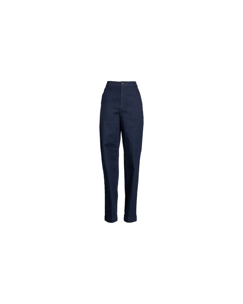 Moncler HOSEN & RÖCKE - Jeanshosenauf YOOX.COM Blau