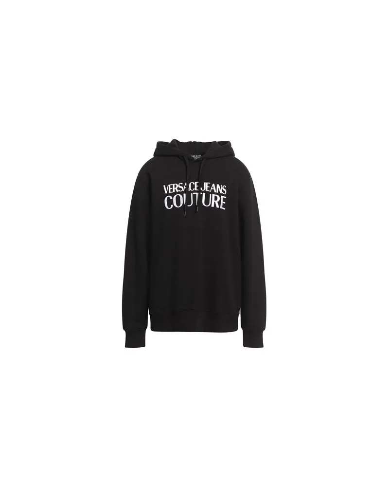 Versace Jeans TOPS - Sweatshirtsauf YOOX.COM Schwarz