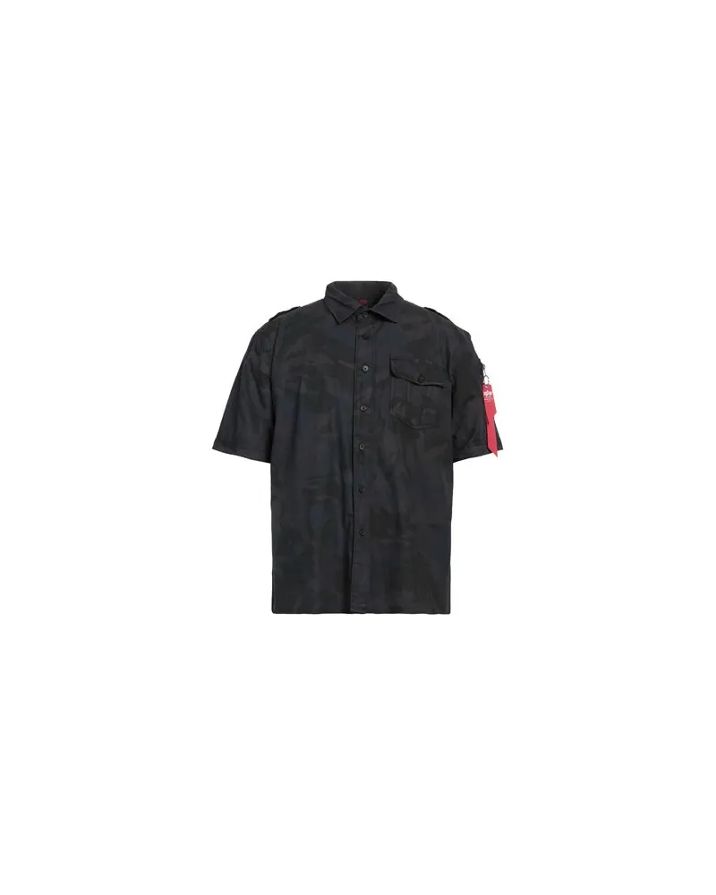 Alpha Industries TOPS - Hemdenauf YOOX.COM Schwarz