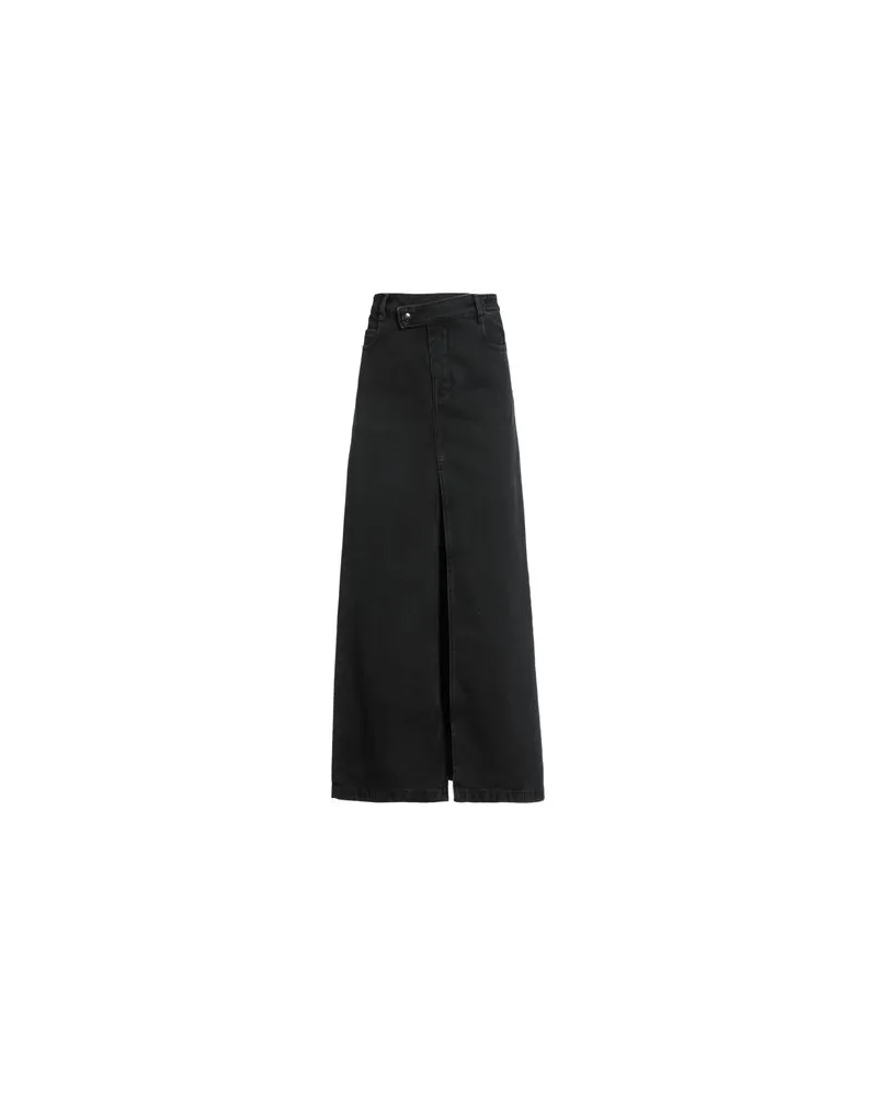 Ann Demeulemeester HOSEN & RÖCKE - Jeansröckeauf YOOX.COM Schwarz