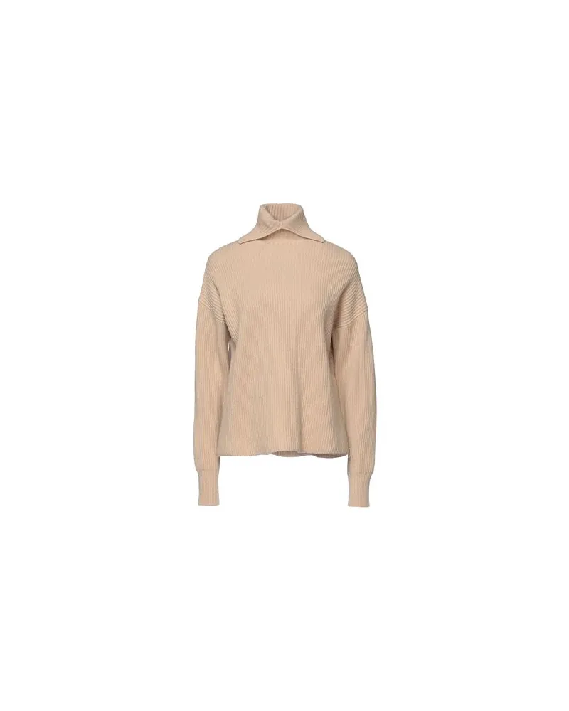 SPORTMAX STRICKWAREN - Rollkragenpulloverauf YOOX.COM Beige