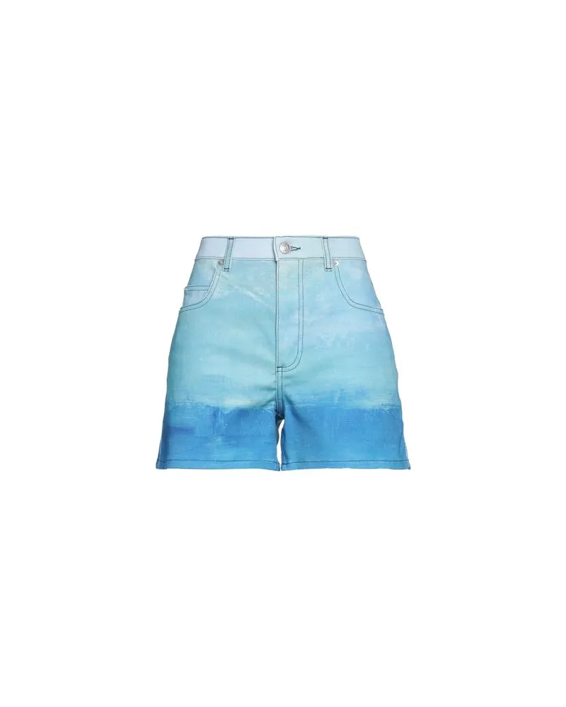 Marni HOSEN & RÖCKE - Jeansshortsauf YOOX.COM Hellblau