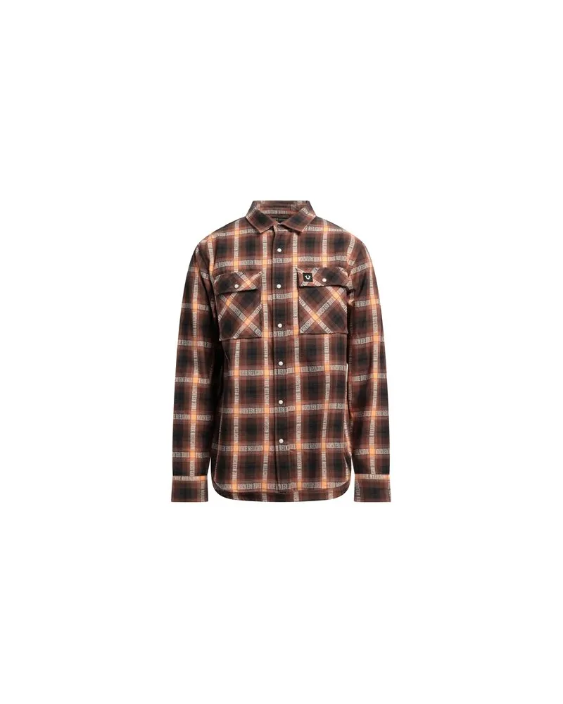 True Religion TOPS - Hemdenauf YOOX.COM Braun