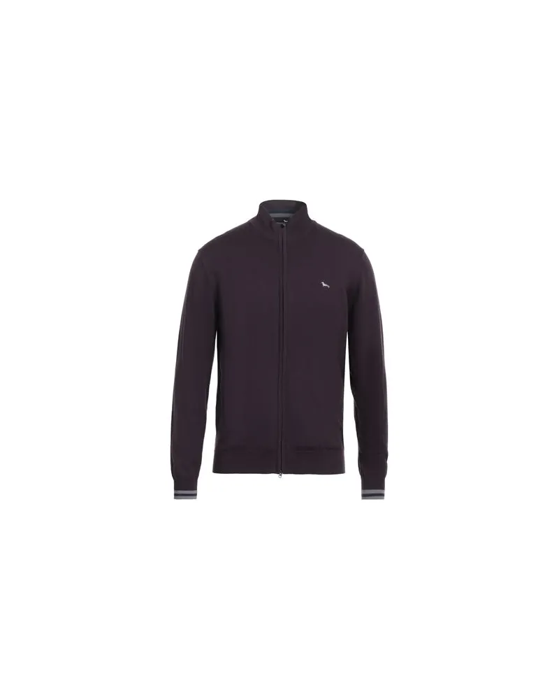 Harmont & Blaine STRICKWAREN - Strickjackenauf YOOX.COM Pflaume