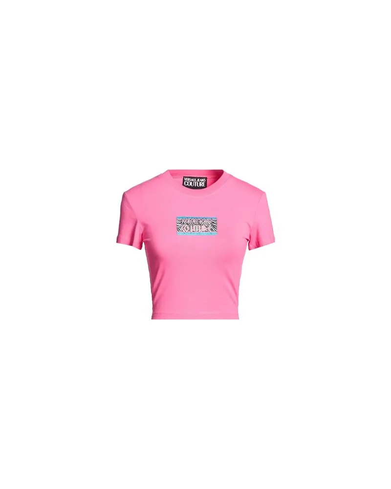 Versace Jeans TOPS - T-shirtsauf YOOX.COM Fuchsia