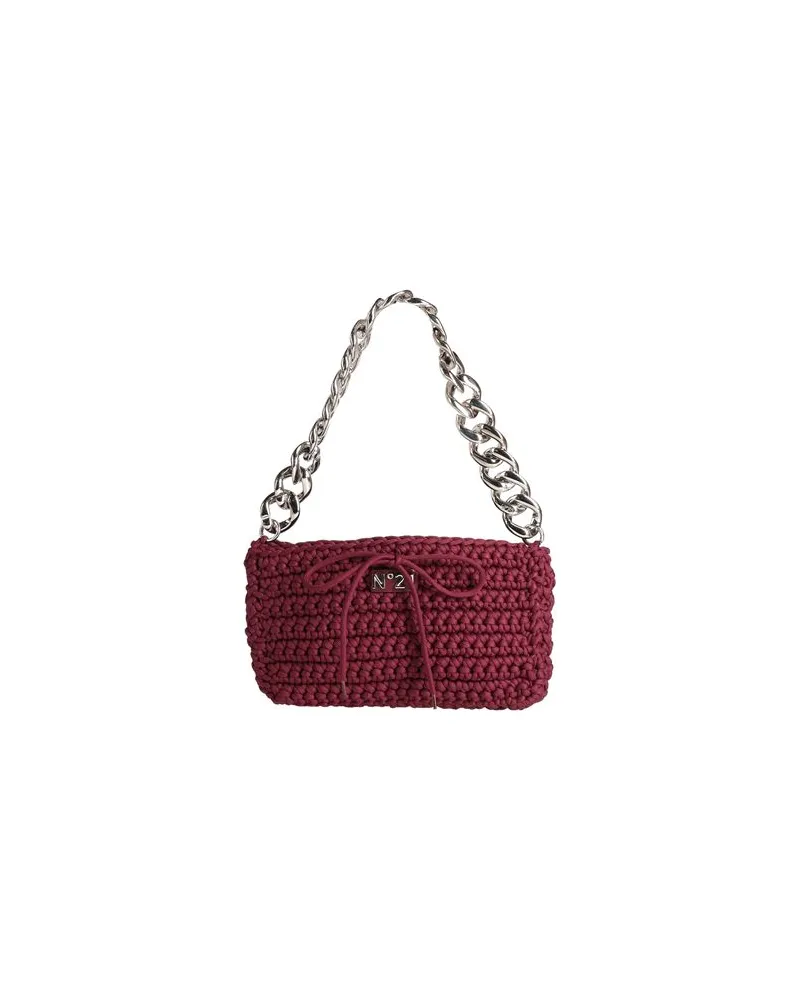 N° 21 TASCHEN - Schultertaschenauf YOOX.COM Pflaume