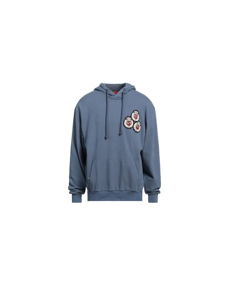 FourTwoFour on Fairfax TOPS - Sweatshirtsauf YOOX.COM Taubenblau