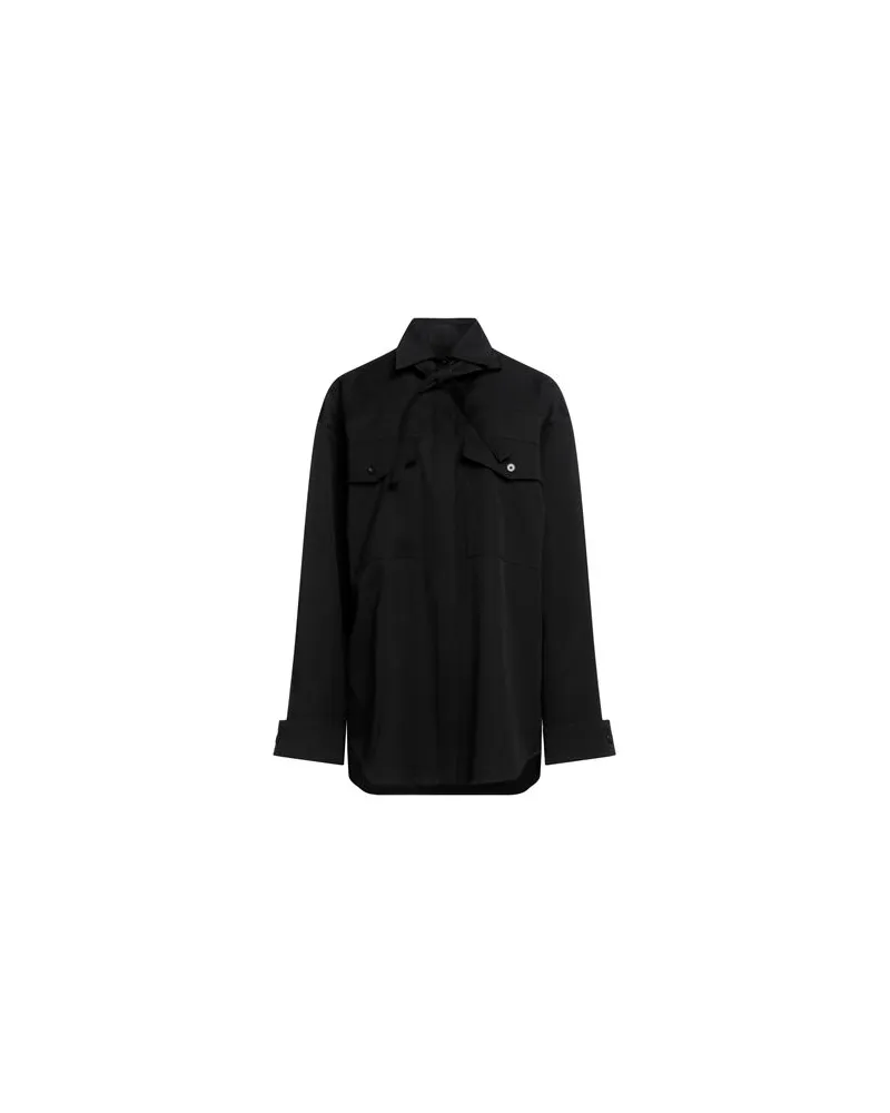 Jil Sander TOPS - Hemdenauf YOOX.COM Schwarz