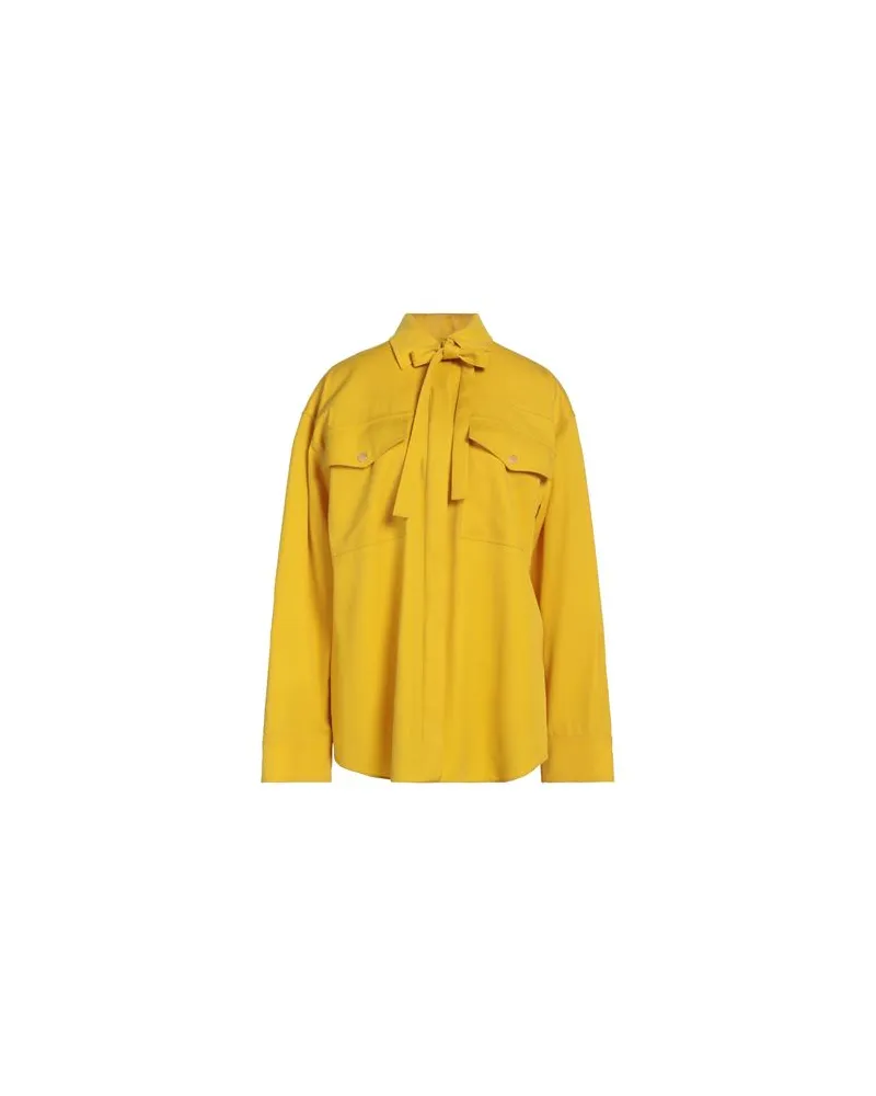 Jil Sander TOPS - Hemdenauf YOOX.COM Gelb