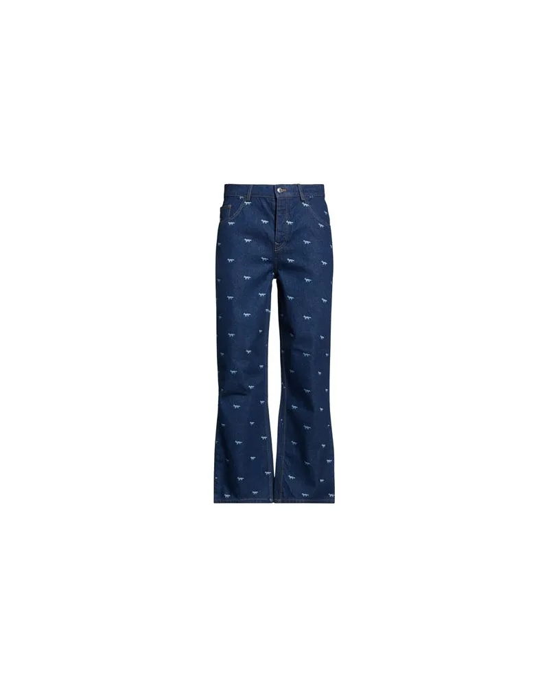 Kitsuné HOSEN & RÖCKE - Jeanshosenauf YOOX.COM Blau