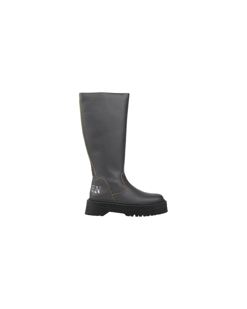 NiRa Rubens SCHUHE - Stiefelauf YOOX.COM Braungrau