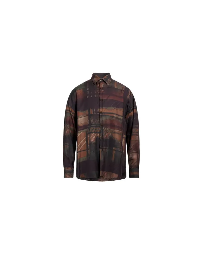 Costumein TOPS - Hemdenauf YOOX.COM Dunkelbraun