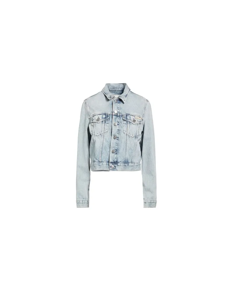 Calvin Klein JACKEN & MÄNTEL - Jeansjacken/Mäntelauf YOOX.COM Blau
