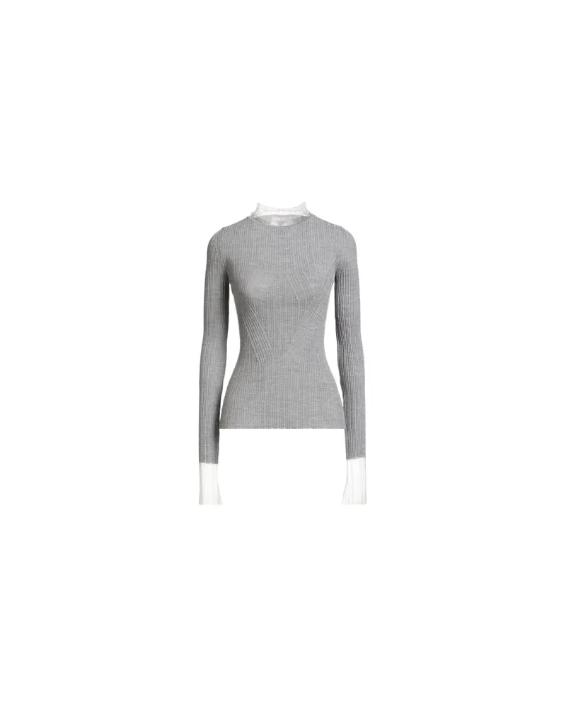 SPORTMAX STRICKWAREN - Rollkragenpulloverauf YOOX.COM Grau