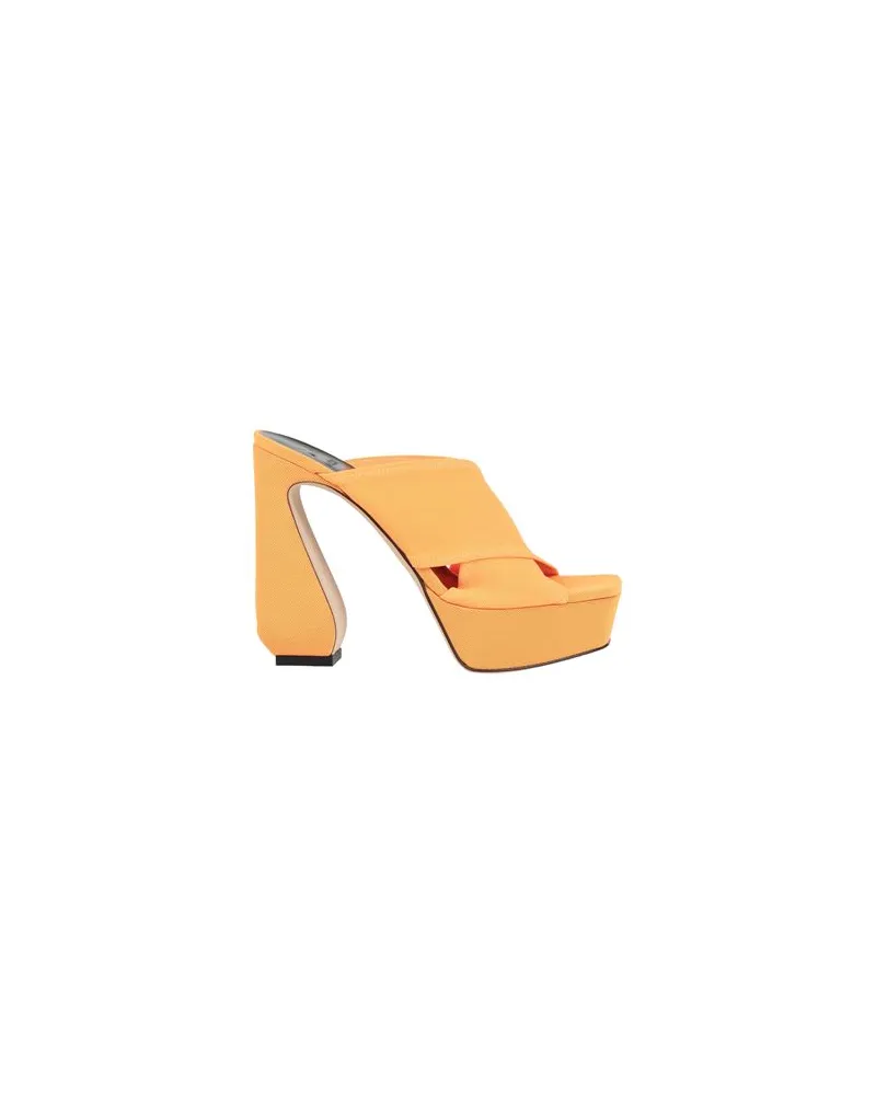 Sergio Rossi SCHUHE - Sandalenauf YOOX.COM Orange