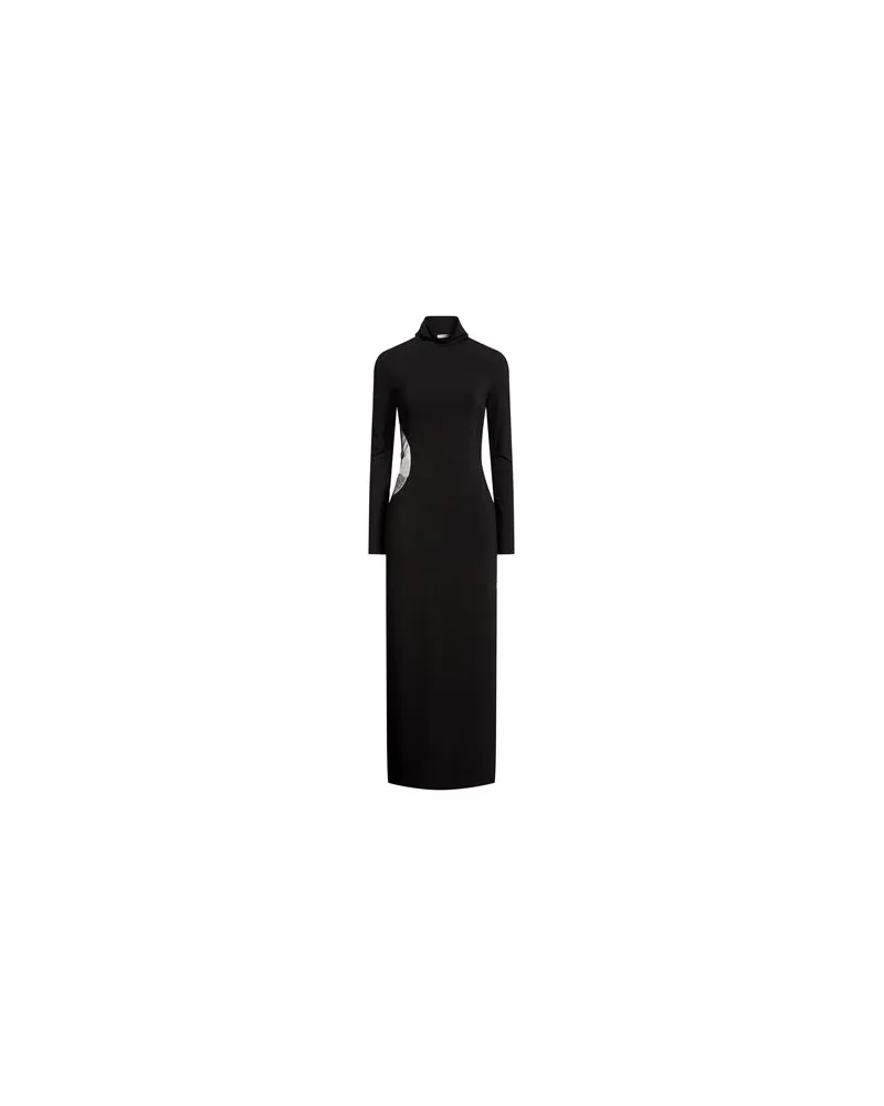 Patrizia Pepe KLEIDER - Maxi-Kleiderauf YOOX.COM Schwarz