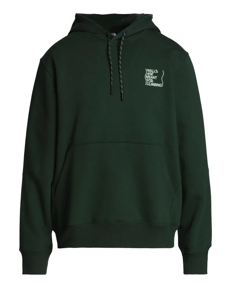 The North Face M OUTDOOR GRAPHIC HOODIE Sweatshirt Dunkelgrün