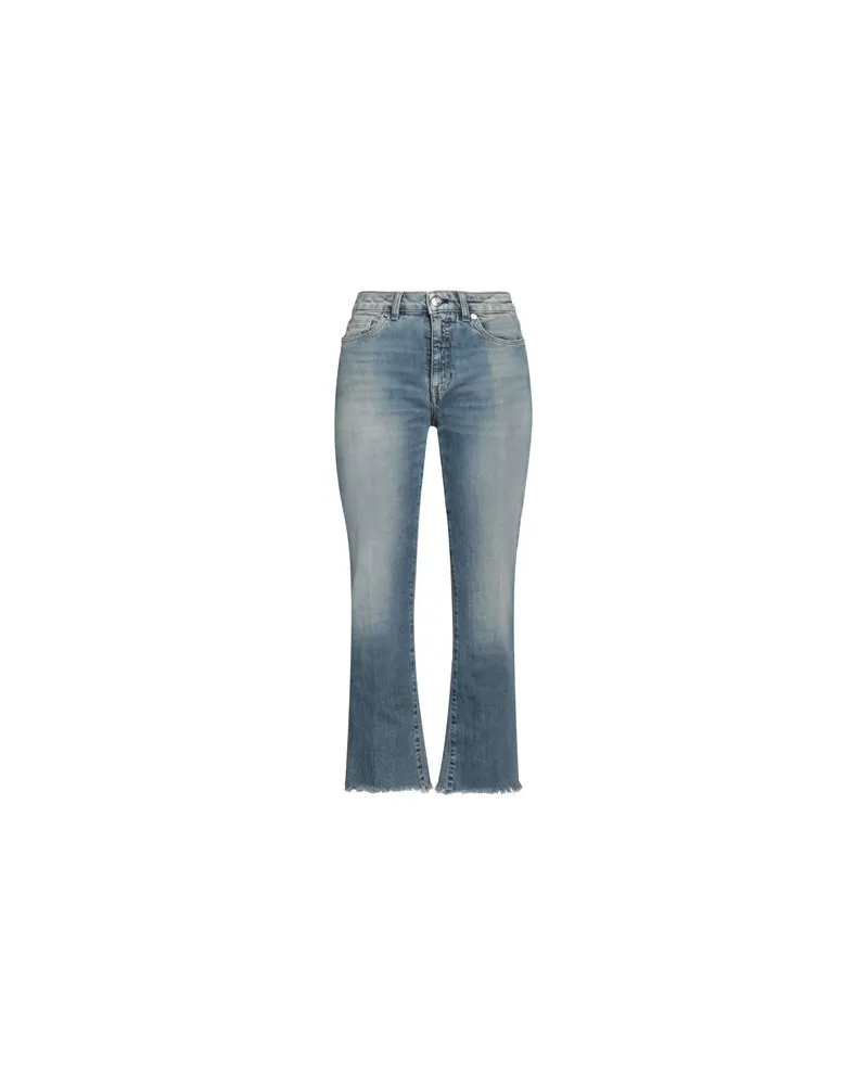 nine:inthe:morning HOSEN & RÖCKE - Jeanshosenauf YOOX.COM Blau