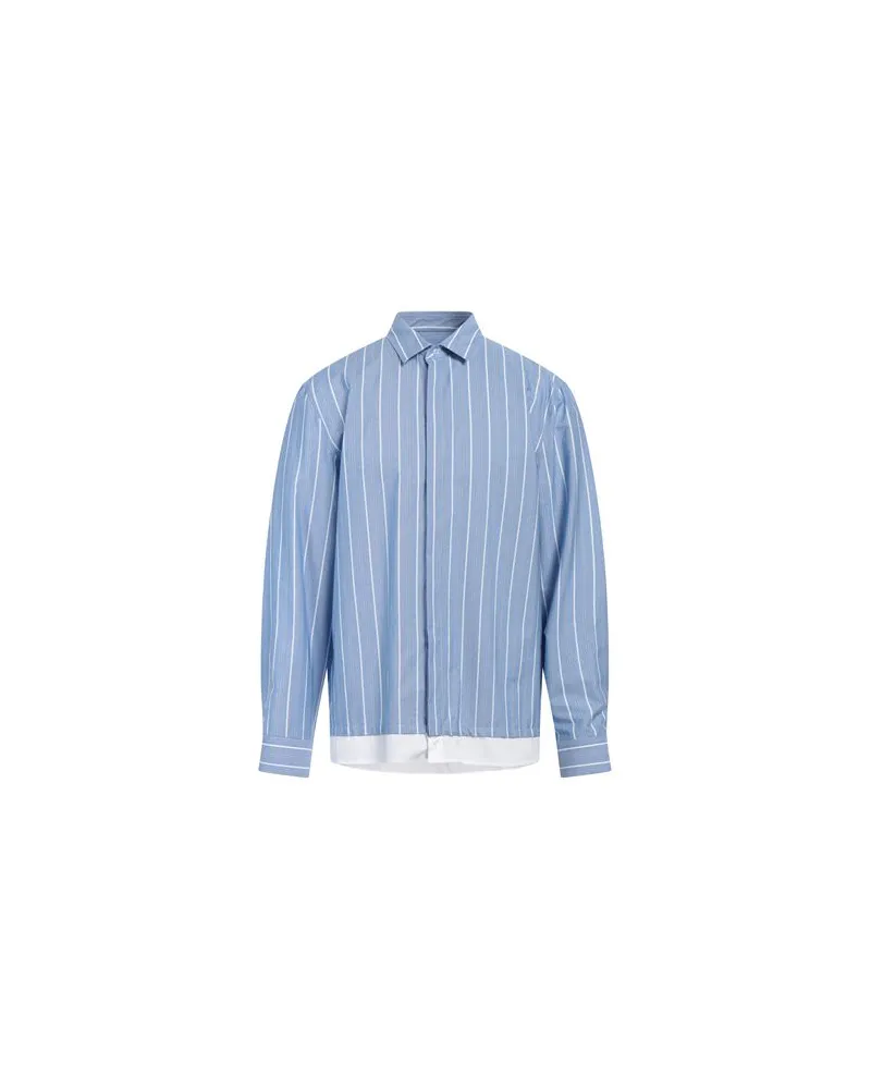 Neil Barrett TOPS - Hemdenauf YOOX.COM Blau