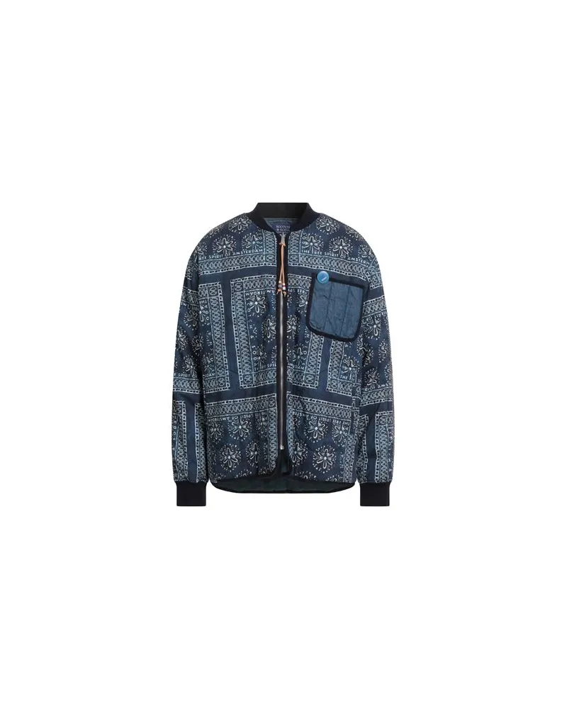 Scotch&Soda JACKEN & MÄNTEL - Pufferjacken & Daunenjackenauf YOOX.COM Marineblau