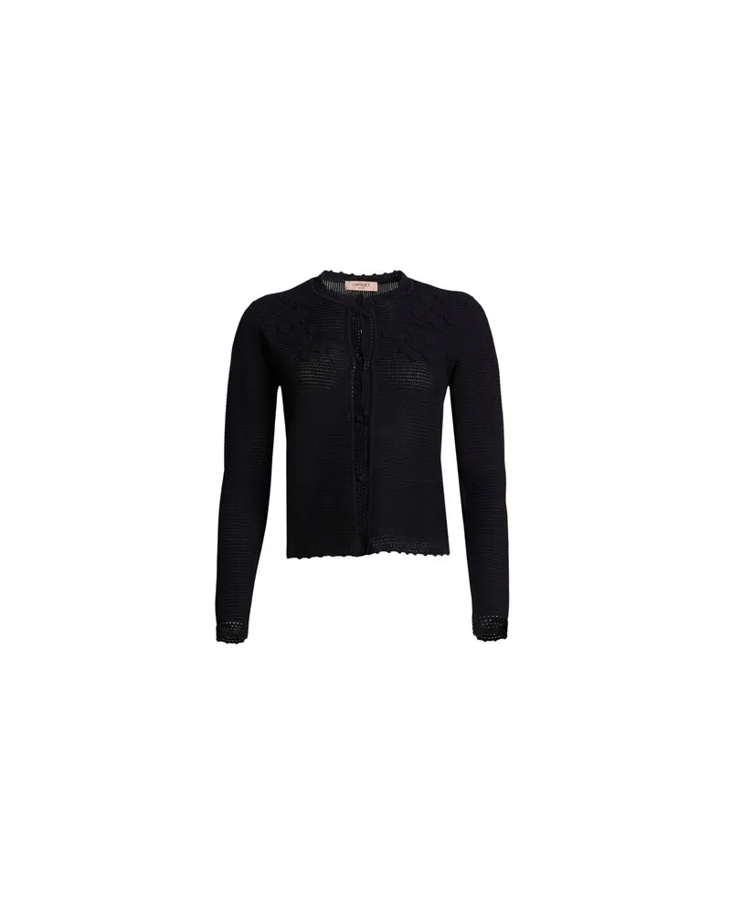 Twin-Set STRICKWAREN - Pulloverauf YOOX.COM Schwarz