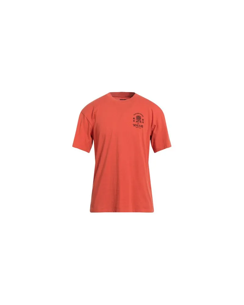 Edwin Jeans TOPS - T-shirtsauf YOOX.COM Orange
