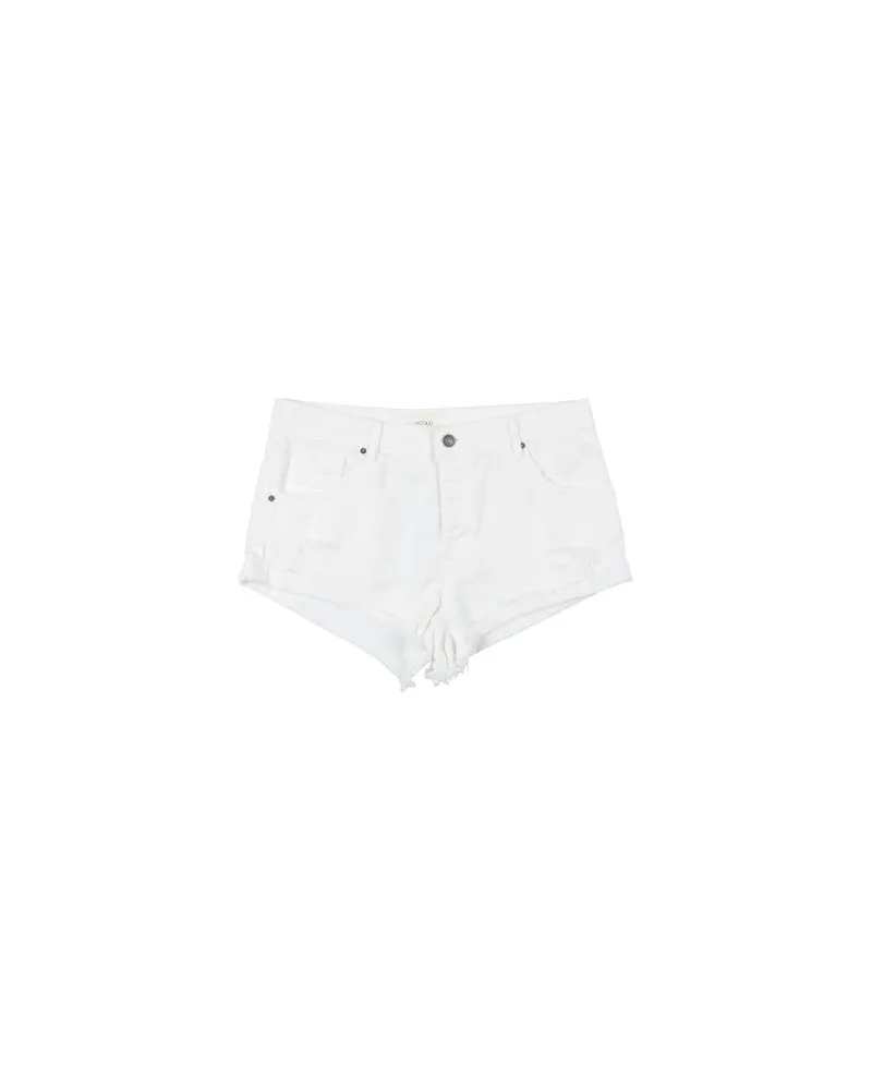 VICOLO DENIM COUTURE - HOSEN & RÖCKE - Jeansshortsauf YOOX.COM Weiß