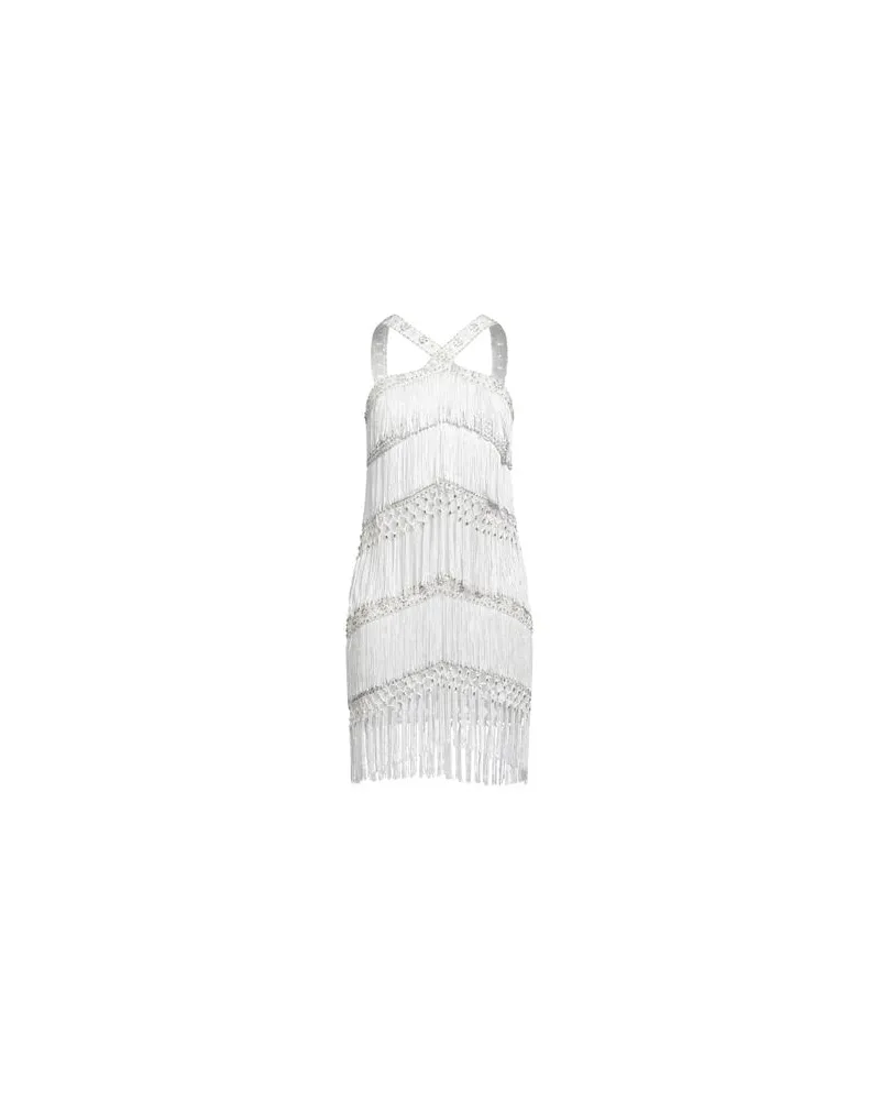 Elisabetta Franchi KLEIDER - Mini-Kleiderauf YOOX.COM Weiß