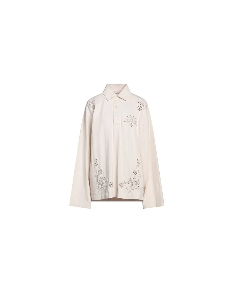Acne Studios TOPS - Poloshirtsauf YOOX.COM Beige