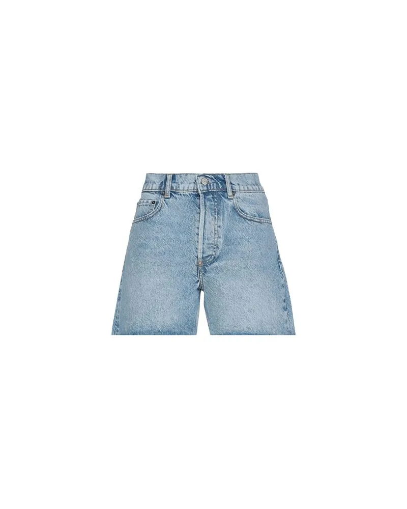 BOYISH HOSEN & RÖCKE - Jeansshortsauf YOOX.COM Blau
