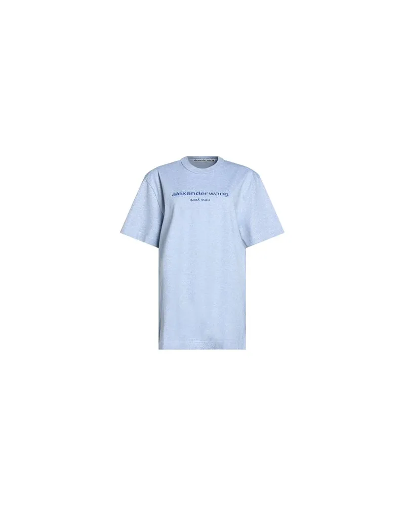 Alexander Wang TOPS - T-shirtsauf YOOX.COM Hellblau