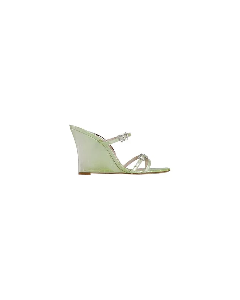 Sophia Webster SCHUHE - Sandalenauf YOOX.COM Säuregrün
