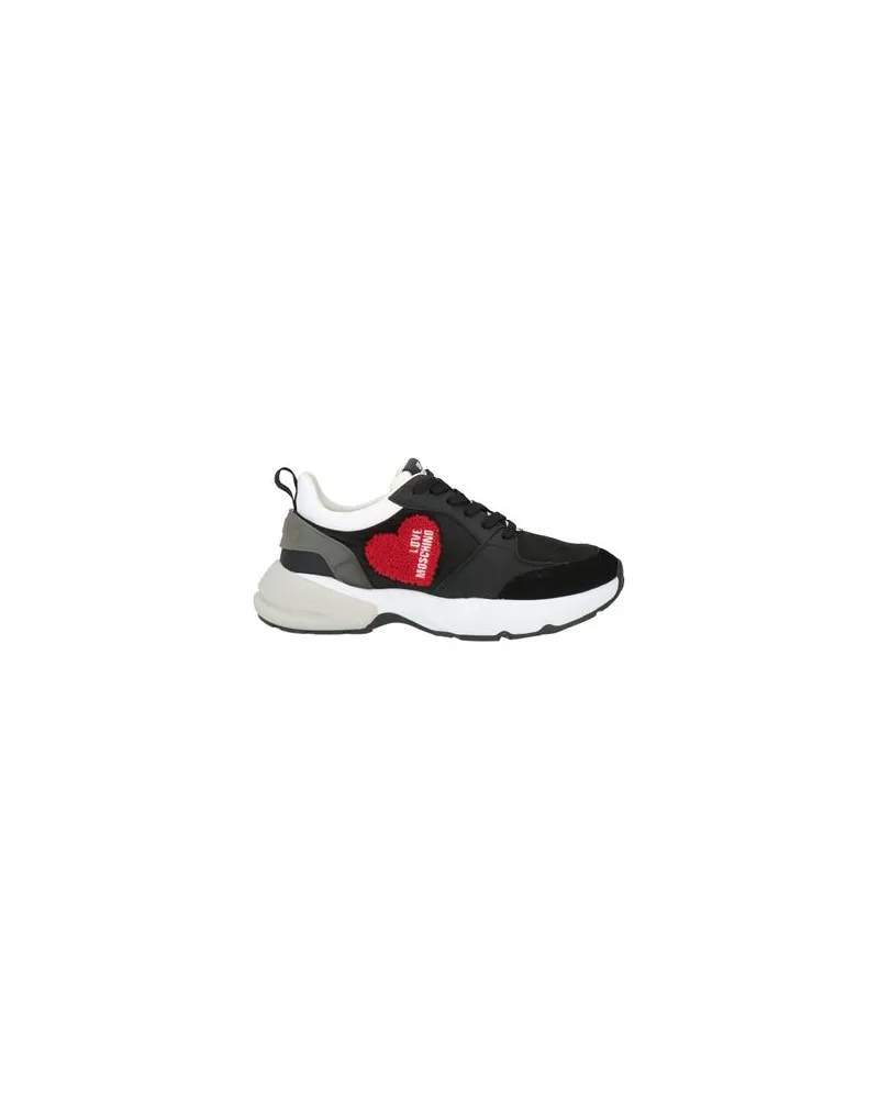 Moschino SCHUHE - Sneakersauf YOOX.COM Schwarz