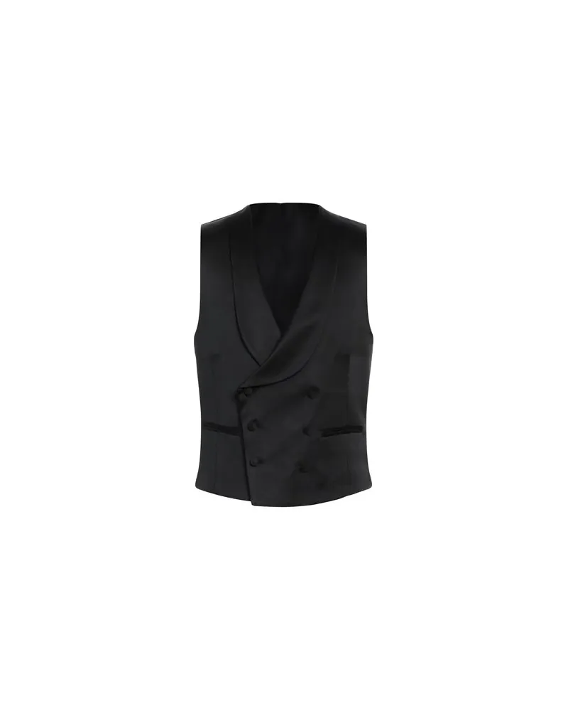 PAOLONI ANZÜGE und CO-ORDS - Couture-Westenauf YOOX.COM Schwarz