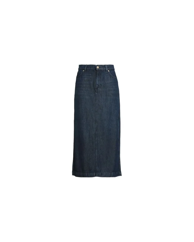 7 for all mankind HOSEN & RÖCKE - Jeansröckeauf YOOX.COM Blau