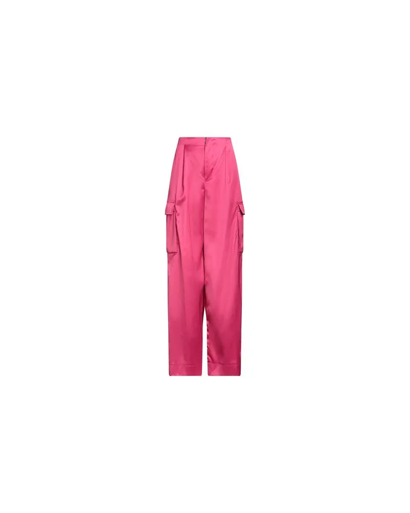 Hevò HOSEN & RÖCKE - Hosenauf YOOX.COM Fuchsia